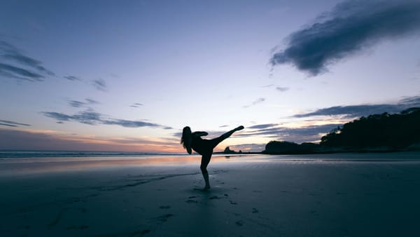 A Capoeirista Gostou de Apanhar